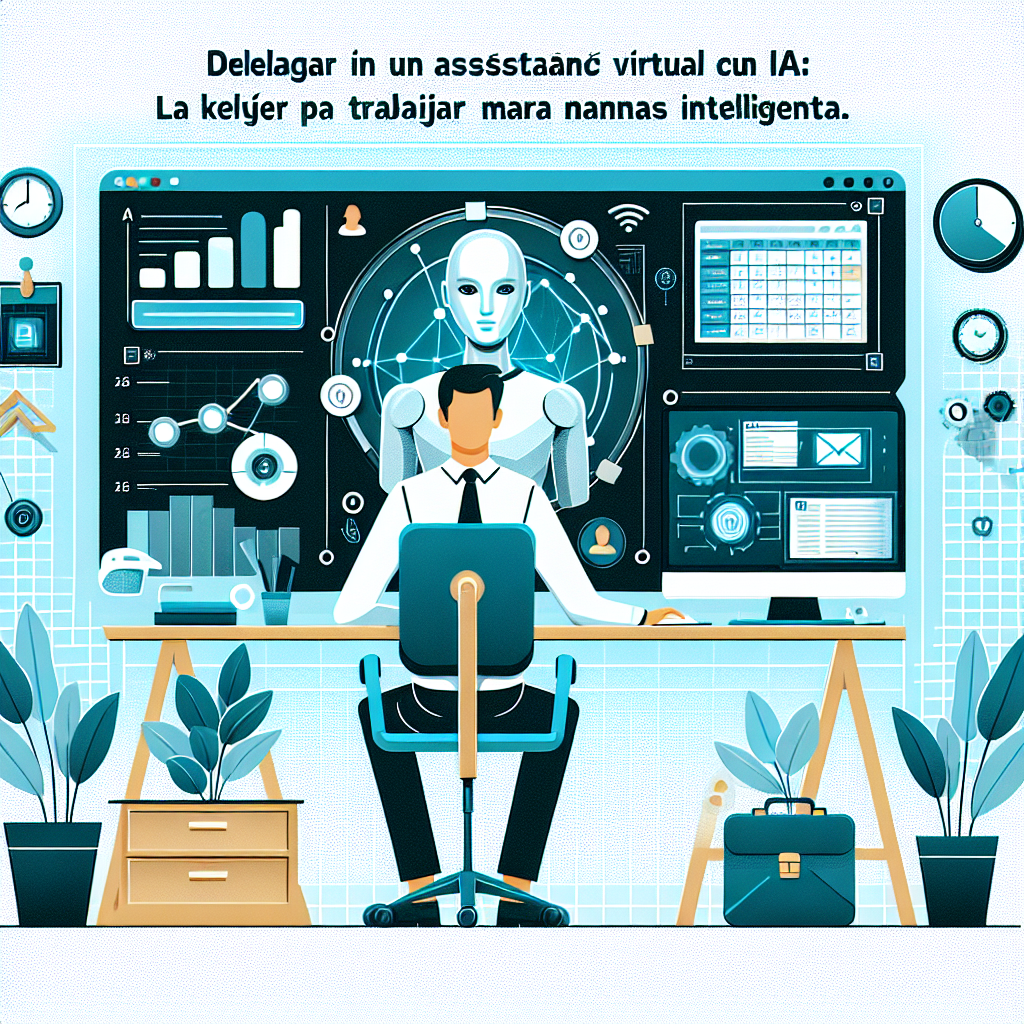 no más duro: los beneficios de delegar en un asistente virtual con IA